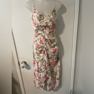 Zara floral long dress